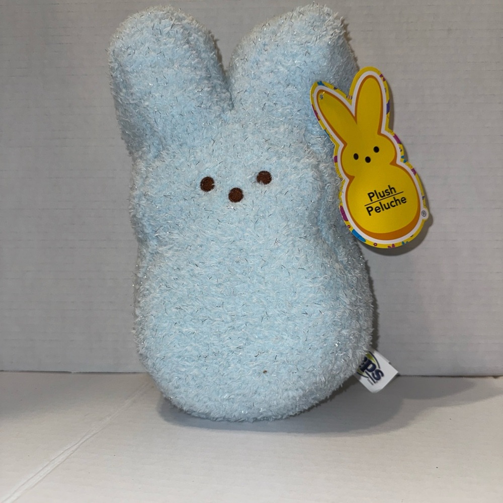 Light Blue Plush Bunny Stuffed Animal - Plush Peluche